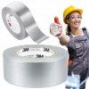 Taśma naprawcza DUCT TAPE 3M SREBRNA 50mm x 50m tkaninowa Extra MOCNA